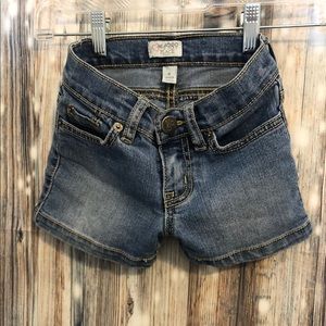 Girls size 6 Place blue jean shorts